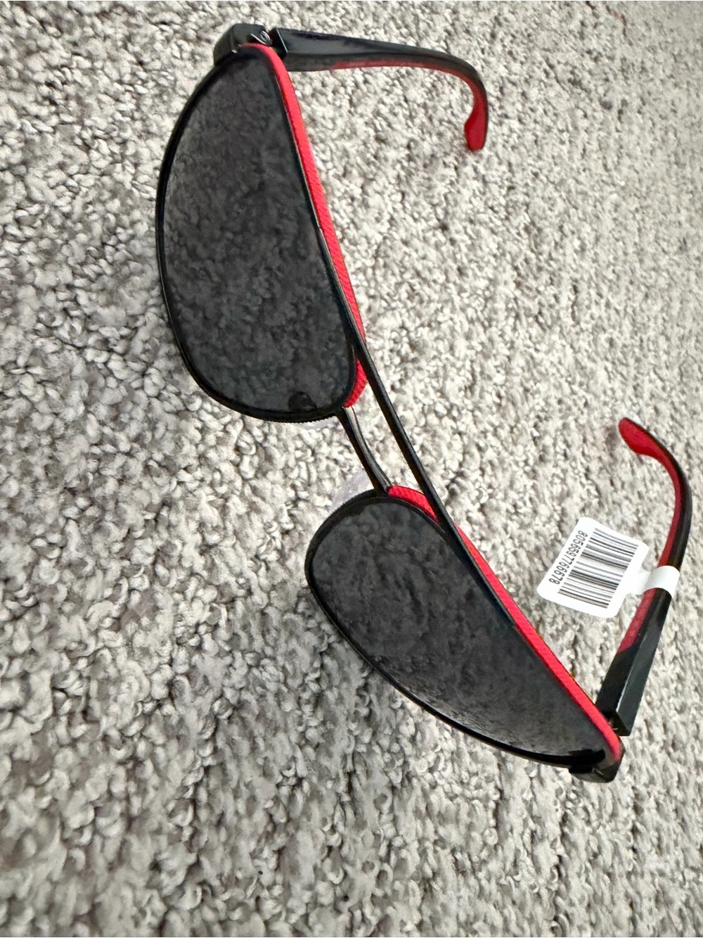 Prada Sunglasses with Red Trim